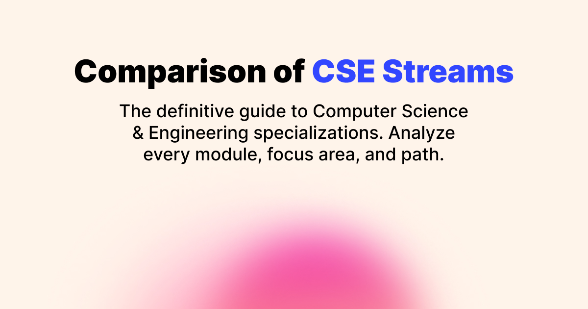 Cse Graph CSE Streams Comparison